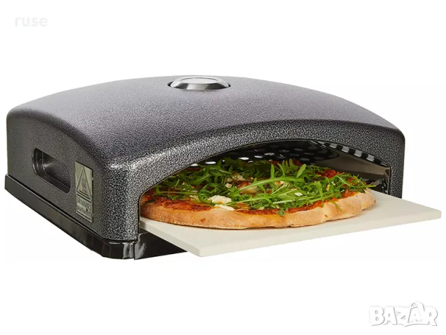 НОВИ! Пещ за печене на пица за барбекю газ/въглища