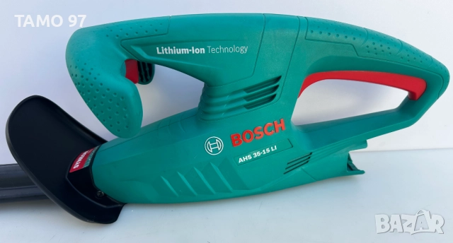 BOSCH AHS 35-15 Li - Акумулаторен храсторез 10.8V като нов!, снимка 3 - Градинска техника - 52240122