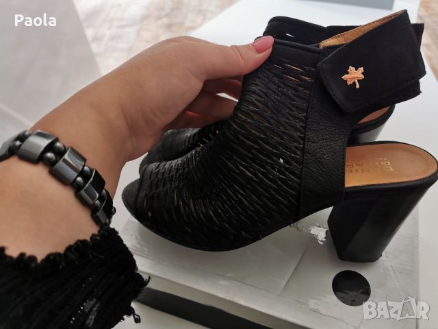 Сандали на ток 38 номер, снимка 3 - Сандали - 36675075