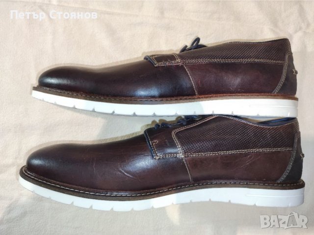 Стилни мъжки обувки от естествена кожа Sondag& Sons №46, снимка 6 - Ежедневни обувки - 26457073