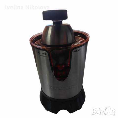 Професионална сокоизстисквачка Taurus Easy Press 1000 Legend – 1000W AC мотор и неръждаема стомана, снимка 5 - Сокоизстисквачки и цитрус преси - 52431626