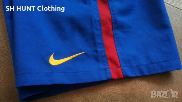 NIKE FC BARCELONA Kids Football Shorts размер 6-7 години / 116-122 см детски къси панталони 17-59, снимка 9 - Детски къси панталони - 53209732