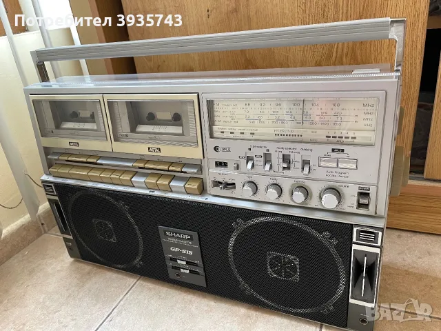 SHARP GF 515Z Japan , снимка 4 - Радиокасетофони, транзистори - 56436491