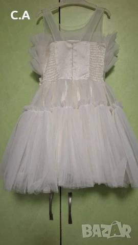 детска официална рокля , снимка 2 - Детски рокли и поли - 51315322