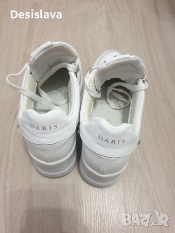 Маратонки естествена кожа Дарис Daris, снимка 5 - Маратонки - 40370328