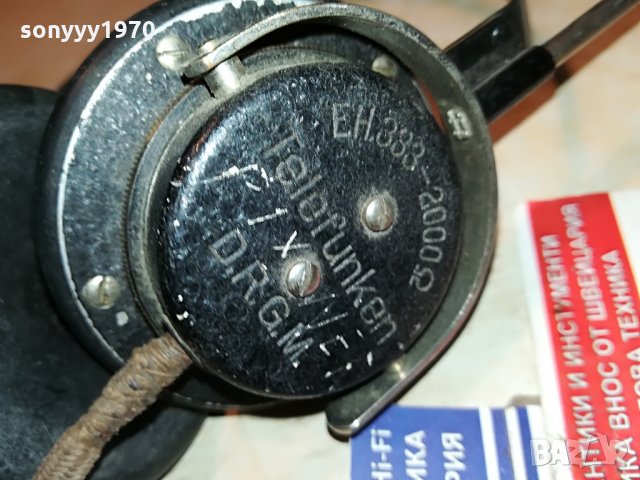 telefunken germany-слушалките на хитлер 0308210944, снимка 9 - Слушалки и портативни колонки - 33707201