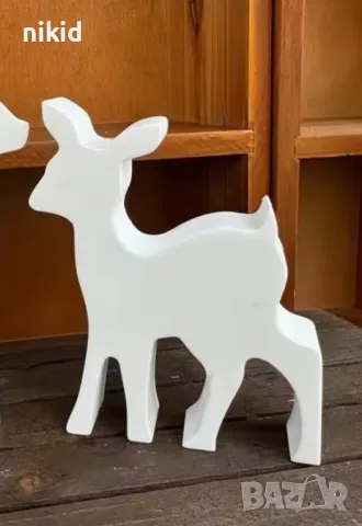 Сърна сърничка елен дълбок силиконов молд форма фондан шоколад гипс слола свещ декор, снимка 2 - Форми - 49316652