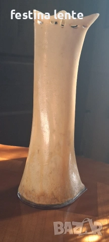 Ваза от животинска кост, снимка 3 - Колекции - 54112715