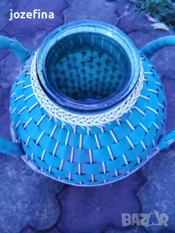 Продавам стъклени дамаджани с оплетка , снимка 9 - Други стоки за дома - 50433668