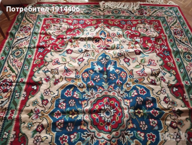  Котленски,чипровски килим, нов,  ръчно тъкан по поръчка, 100 % вълна,, снимка 13 - Антикварни и старинни предмети - 51868361