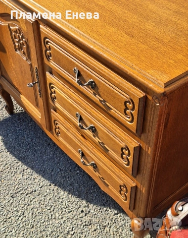 Френско шкафче в стил Луи 15, снимка 7 - Шкафове - 53092366