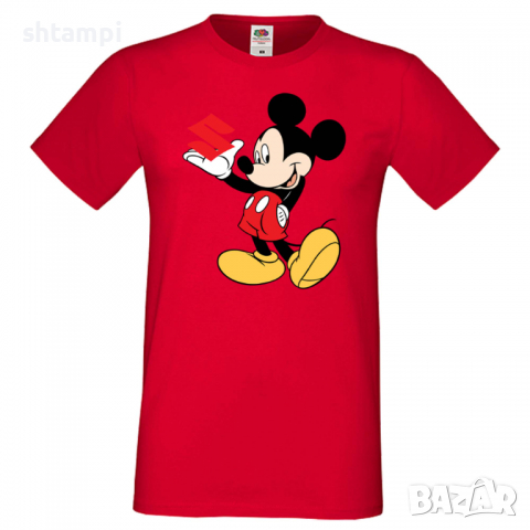 Мъжка тениска Mickey Mouse Suzuki Подарък,Изненада,Рожден ден, снимка 8 - Тениски - 36577686