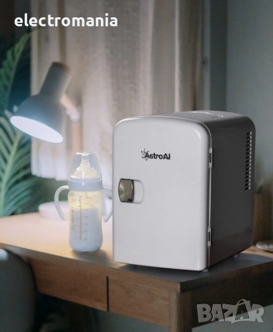 мини хладилник AstroAI Mini Fridge 4L – Компактен, Безшумен и Идеален за Козметика и Напитки!, снимка 9 - Хладилници - 52523496