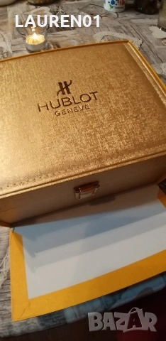 Нов мъжки Hublot , снимка 13 - Луксозни - 53106621
