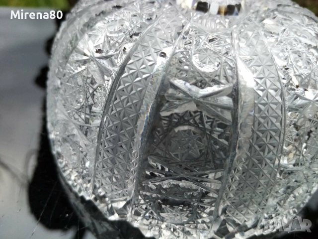 * Bohemia * - кристална купичка, снимка 6 - Чинии - 54087341