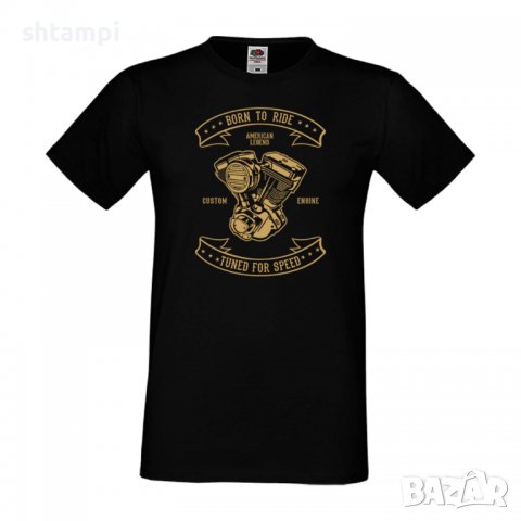 Мъжка тениска Born To Ride Изненада,Подарък,Празник , снимка 10 - Тениски - 36813059