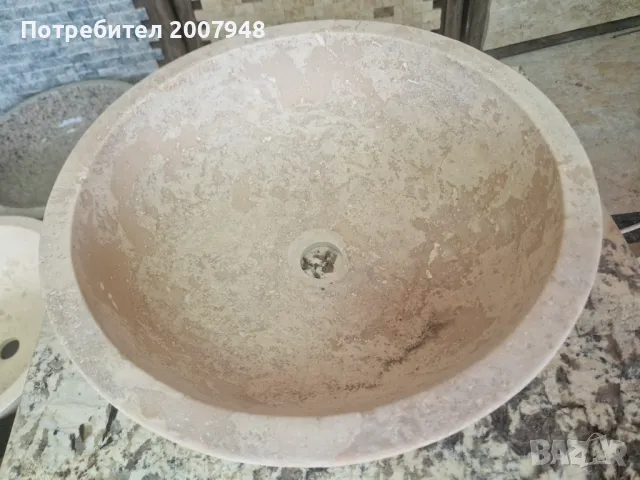 Мивки от травертин-250 лв.бр., снимка 3 - Мивки - 48210273