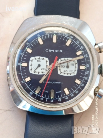 Часовник хронограф Cimier, снимка 3 - Мъжки - 56064156