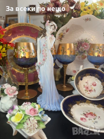 Coalport England 1991 limited edition number 4550/ 9500 “Sapphire” Код P2145