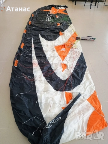 Фойл кайт Flysurfer Psycho 10m + бар, снимка 2 - Други спортове - 51530277