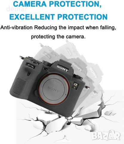 Калъф Easy Hood за фотоапарат Sony Alpha 1 A1 от мек силиконов каучук, снимка 3 - Чанти, стативи, аксесоари - 42909248