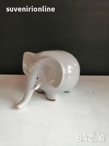 порцеланов слон, снимка 3 - Статуетки - 40564630