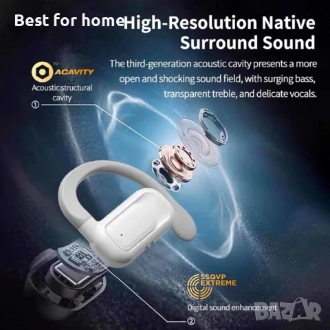 HISHELL Слушалки, езиков преводач, в реално време, Bluetooth 144 езика, снимка 4 - Други - 53020482