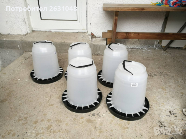 поилка ф250 за малки пилета и гълъби , снимка 2 - За птици - 36511687