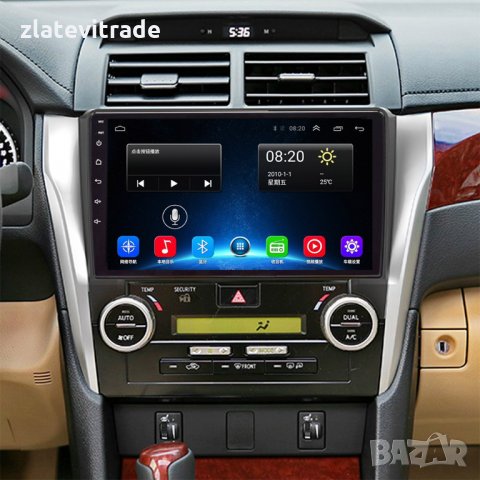TOYOTA CAMRY 2012-2015 - 9'' Андроид Навигация, снимка 2 - Аксесоари и консумативи - 32119327