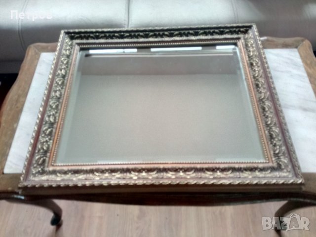 Продавам старинно,красиво огледало,с уникална рамка.Германия., снимка 4 - Антикварни и старинни предмети - 40030473