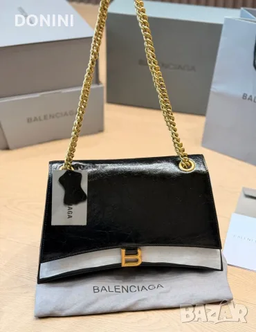Balenciaga Дамска чанта, кожа, снимка 5 - Чанти - 56028766