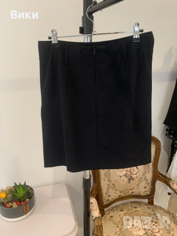 Елегантна пола в черно М размер, снимка 16 - Поли - 44779450