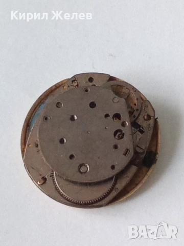 Механизъм с циферблат от стар ръчен часовник 51292, снимка 3 - Мъжки - 52264237