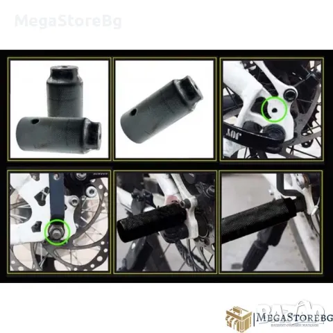 Тапи за Стъпване на Велосипед - PA419 2 БР/К-Т, снимка 3 - Аксесоари за велосипеди - 48095761