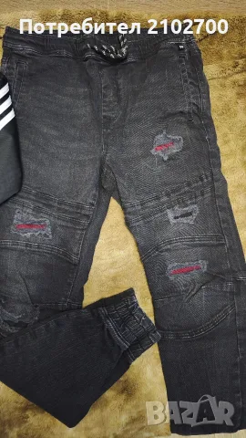 Дънки Cropp+горнище Adidas , снимка 4 - Спортни дрехи, екипи - 56379703