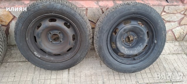 4бр джанти 15цола за Peugeot 207, снимка 3 - Гуми и джанти - 42317058