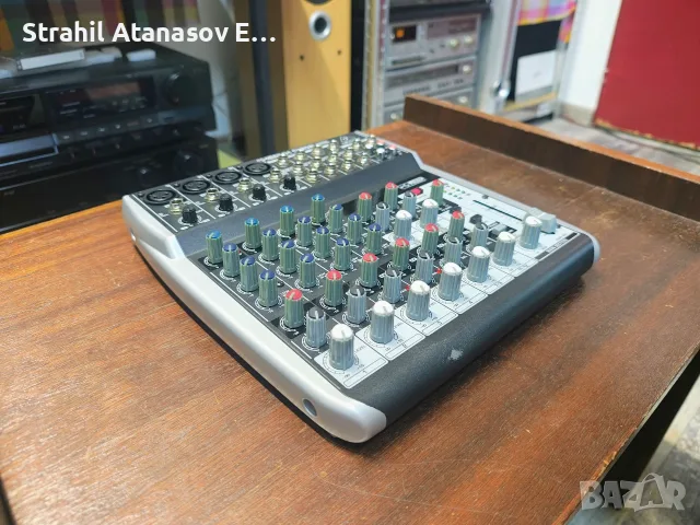 Behringer Xenyx Q1202USB Mixer, снимка 3 - Ресийвъри, усилватели, смесителни пултове - 55721835