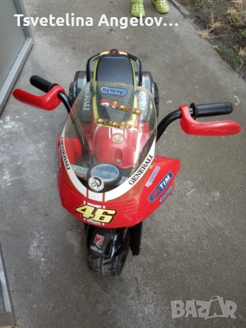 Продавам детски електрически мотор Ducati – много запазен и в отлично състояние., снимка 2 - Детски велосипеди, триколки и коли - 53905194