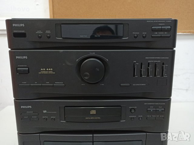 Аудио система Philips AS 440/22G, снимка 4 - Аудиосистеми - 31689774