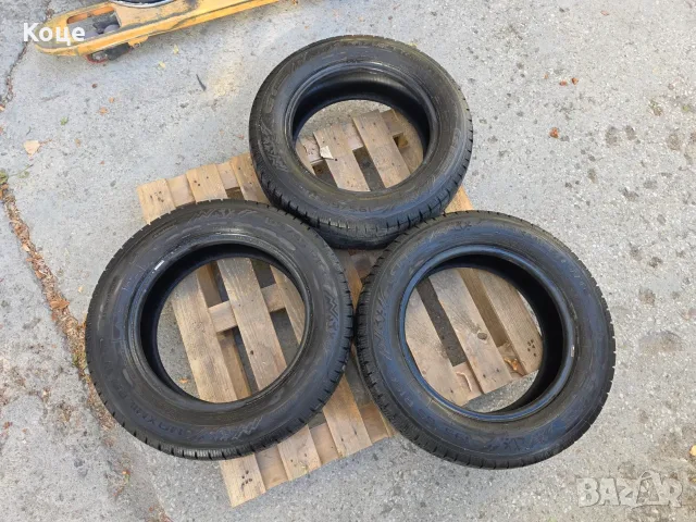3 бр. Бусови зимни гуми GT Radial Maxmiler 195/65/16C – DOT 2021, грайфер ~7mm