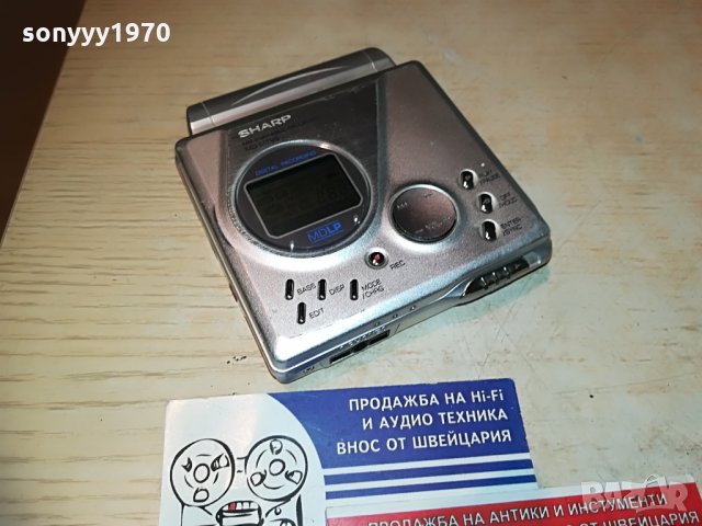 sharp md-mt99h/s-minidisc recorder, снимка 2 - MP3 и MP4 плеъри - 29743076
