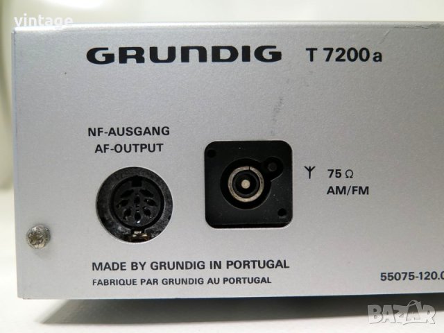 Grundig T 7200a  AM/FM Stereo Tuner, снимка 8 - Други - 37375574