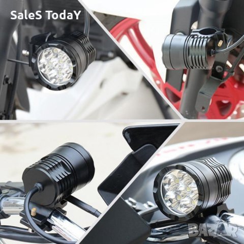 Халогени за мотор, диодни, 6000K-7000k, 12-24V, 2БР в комплект, снимка 5 - Аксесоари и консумативи - 39277961