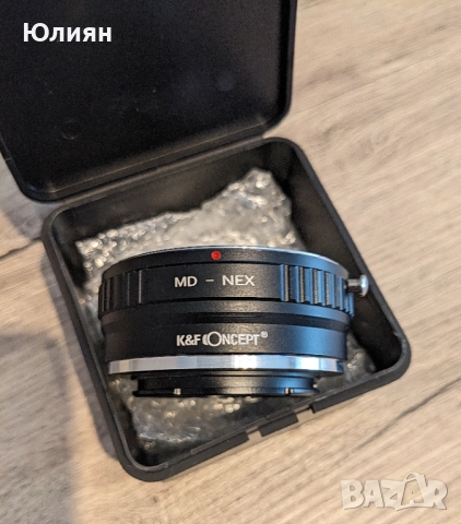 Адаптер K&F Concept от Minolta MD, Minolta MC към Sony E-mount