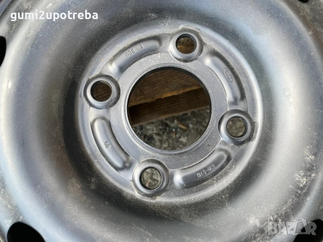 14 резервна джанта 4х108 FORD Focus Fiesta Ka 5,5J et47,5 185/65/14, снимка 4 - Гуми и джанти - 51085208