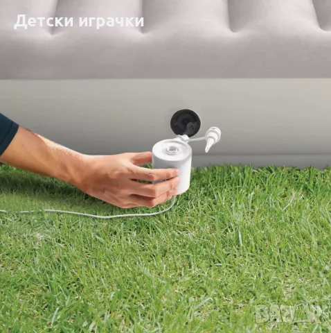 Надуваем матрак INTEX Twin Dura-Beam Prestige, 99 x 191 x 30 см, Mid-rise Airbed USB150 , снимка 5 - Надуваеми легла - 49927269