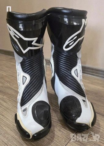 Мото ботуши мотор Alpinestars SMX Plus 45 номер, снимка 4 - Маратонки - 54227601
