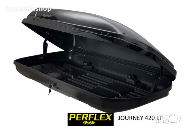АВТОБОКС PERFLEX JOURNEY 420 L (кутия, багажник), снимка 2 - Аксесоари и консумативи - 35371415
