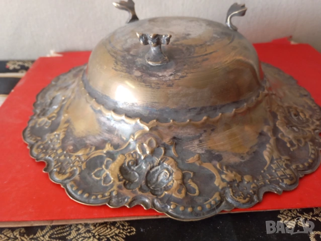 Купа,фруктиера арт деко, снимка 5 - Други ценни предмети - 54252475