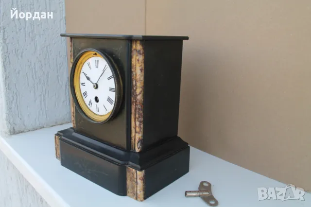 Настолен Френски часовник , снимка 6 - Антикварни и старинни предмети - 49961343